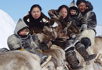 an Inuit Family